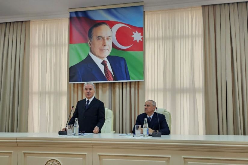 İcra başçısı kollektivə təqdim olundu -     FOTO