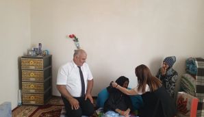 Yetkinlik yaşına çatmayanlarla bağlı komissiyadan 100 yaşlı sakinə təbrik -       FOTO — foto 2