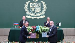 İslamabadda Azərbaycan ilə Pakistan arasında imzalanmış sənədlərin mübadiləsi mərasimi olub -     FOTO — foto 1
