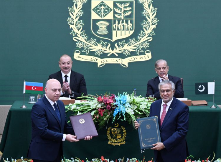 İslamabadda Azərbaycan ilə Pakistan arasında imzalanmış sənədlərin mübadiləsi mərasimi olub -     FOTO
