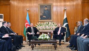 Azərbaycan Prezidenti İlham Əliyevin Pakistan Prezidenti Asif Əli Zərdari ilə geniş tərkibdə görüşü olub -   YENİLƏNDİ - 2 — foto 1