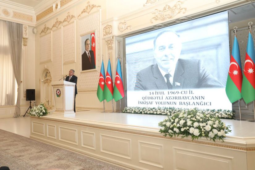 Abşeron rayonunda “14 iyul 1969-cu il - Qüdrətli Azərbaycanın inkişaf yolunun başlanğıcı” mövzusunda tədbir keçirildi -   FOTOLAR
