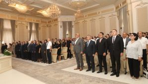 Abşeron rayonunda “14 iyul 1969-cu il - Qüdrətli Azərbaycanın inkişaf yolunun başlanğıcı” mövzusunda tədbir keçirildi -   FOTOLAR — foto 11