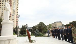 Abşeron rayonunda “14 iyul 1969-cu il - Qüdrətli Azərbaycanın inkişaf yolunun başlanğıcı” mövzusunda tədbir keçirildi -   FOTOLAR — foto 2