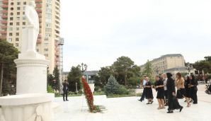 Abşeron rayonunda “14 iyul 1969-cu il - Qüdrətli Azərbaycanın inkişaf yolunun başlanğıcı” mövzusunda tədbir keçirildi -   FOTOLAR — foto 4