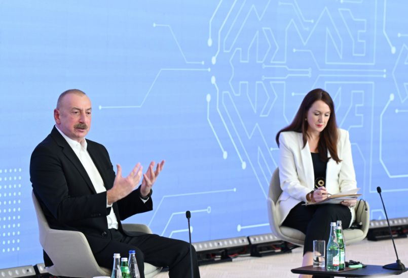 Azərbaycan Prezidenti: Britaniyada bütün liderlər mənə Ermənistan, sülh sazişi haqqında suallar verirdilər