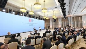 Şuşada 2-ci Qlobal Media Forumunun açılış mərasimi keçirilib Prezident İlham Əliyev Forumda iştirak edib -   YENİLƏNDİ - 2 — foto 14