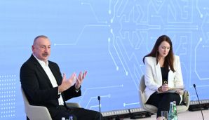 Şuşada 2-ci Qlobal Media Forumunun açılış mərasimi keçirilib Prezident İlham Əliyev Forumda iştirak edib -   YENİLƏNDİ - 2 — foto 15