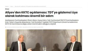 Türkiyə mediası Prezident İlham Əliyevin Şuşa mediaforumundakı çıxışını geniş işıqlandırdı -       FOTO — foto 4
