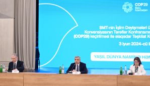COP29 ilə əlaqədar Təşkilat Komitəsinin dördüncü iclası keçirildi -   FOTO — foto 4