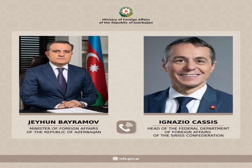 Azərbaycan və İsveçrə XİN rəhbərlərinin telefon danışığı oldu