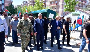 Birinci Qarabağ Müharibəsi şəhidləri Nazim Şirinov və İsmayıl Xəlilov Mehdiabad qəsəbə qəbiristanlığında dəfn ediliblər -     FOTOLAR — foto 3