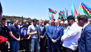 Birinci Qarabağ Müharibəsi şəhidləri Nazim Şirinov və İsmayıl Xəlilov Mehdiabad qəsəbə qəbiristanlığında dəfn ediliblər -     FOTOLAR — foto 7