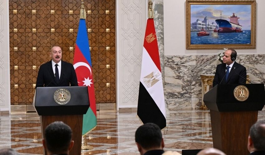 Azərbaycan və Misir prezidentləri mətbuata bəyanatlarla çıxış ediblər -    YENİLƏNDİ