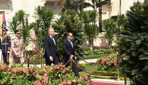 Prezident İlham Əliyevin Misirdə rəsmi qarşılanma mərasimi oldu -      FOTO - YENİLƏNDİ — foto 3