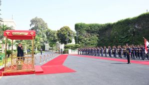 Prezident İlham Əliyevin Misirdə rəsmi qarşılanma mərasimi oldu -      FOTO - YENİLƏNDİ — foto 4