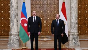 Prezident İlham Əliyevin Misirdə rəsmi qarşılanma mərasimi oldu -      FOTO - YENİLƏNDİ — foto 7