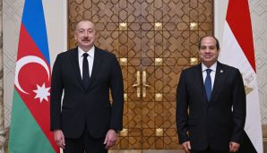 Prezident İlham Əliyevin Misirdə rəsmi qarşılanma mərasimi oldu -      FOTO - YENİLƏNDİ — foto 8