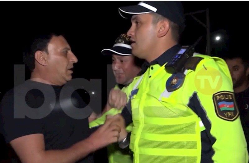 DYP-nin reydindən maraqlı görüntülər:     "Bayaqdan şir idin, indi xəstə oldun?" - VİDEO
