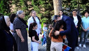 Naftalanlı Şəhid və qazi ailələri Şuşaya səfər ediblər -         FOTOLAR — foto 1