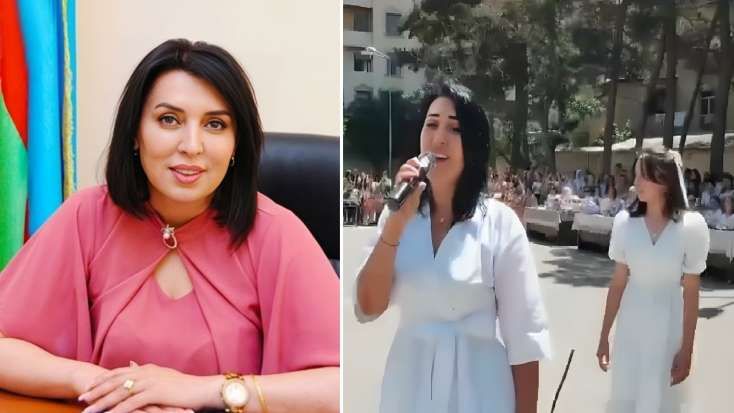 Direktor "Son zəng"də məzunlara maraqlı sürpriz etdi -     VİDEO