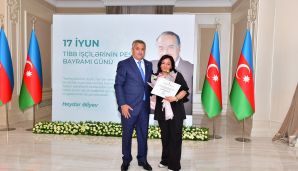 Abşeron rayonunda “17 İyun Tibb İşçilərinin Peşə Bayramı Günü” qeyd edilib -   FOTOLAR — foto 8