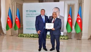 Abşeron rayonunda “17 İyun Tibb İşçilərinin Peşə Bayramı Günü” qeyd edilib -   FOTOLAR — foto 10