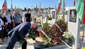 Abşeron rayonunda şəhid ailələri ilə görüşlər davam etdirilir -     FOTOLAR — foto 11