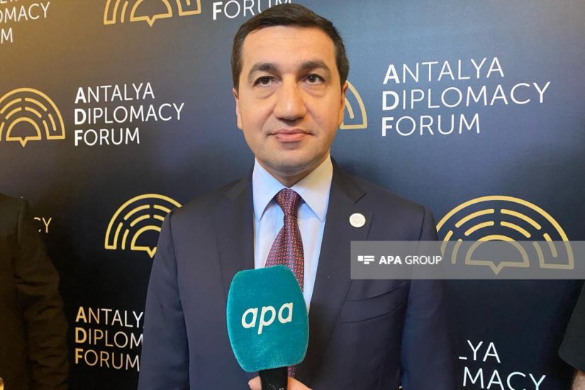 Hikmət Hacıyev: Region xaricindəki geosiyasi intriqaları Cənubi Qafqaza daşımaq istəyən qüvvələr var