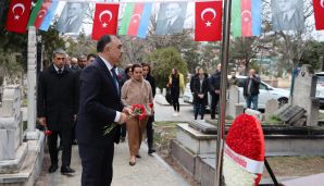 Məhəmməd Əmin Rəsulzadənin məzarının abadlaşdırılması istiqamətində kompleks işlər görülüb -       FOTO — foto 2