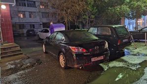 Bakıda yolu kəsən avtomobil ATƏT-ə məxsus olub? -       FOTO — foto 1