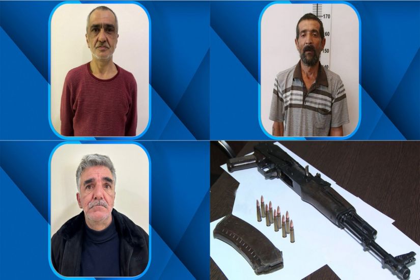 Bakıda silahlı şəxslər saxlanılıb -      VİDEO