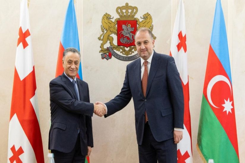 Ramil Usubov Gürcüstanın müdafiə naziri ilə strateji əməkdaşlıq əlaqələrini müzakirə etdi
