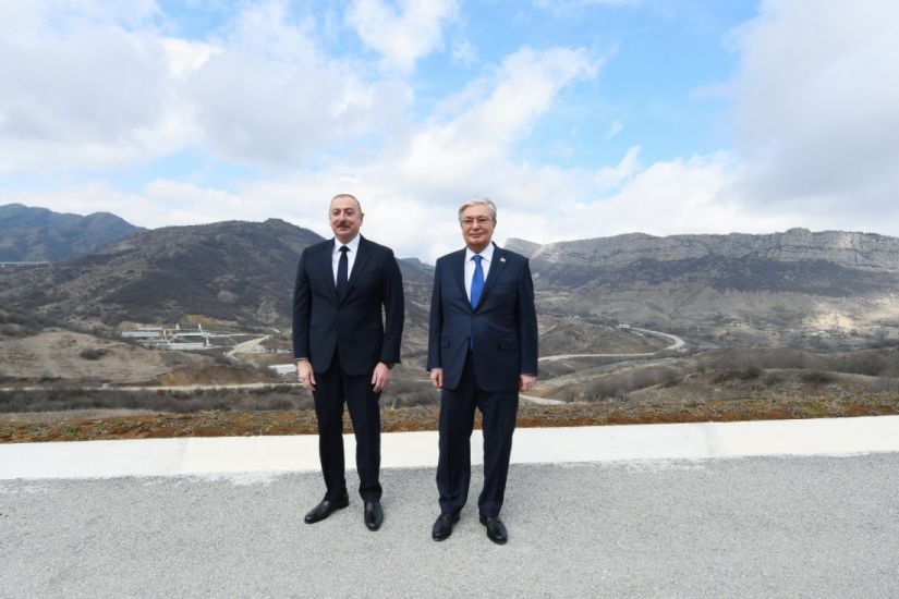 Azərbaycan və Qazaxıstan prezidentləri Şuşaya səfər ediblər -   YENİLƏNDİ