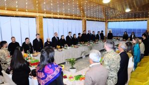 Naftalanda Bahar bayramı Şəhid və qazi ailələri ilə birgə -     FOTOLAR — foto 1