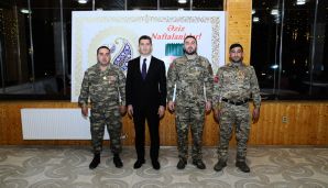 Naftalanda Bahar bayramı Şəhid və qazi ailələri ilə birgə -     FOTOLAR — foto 5