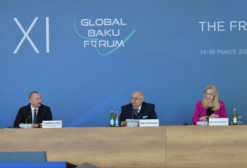 İsmail Serageldin: Qlobal Bakı Forumu məxsusi təcrübəyə və müdrikliyə malik tanınmış insanları bir araya gətirən unikal azadlıq məkanıdır