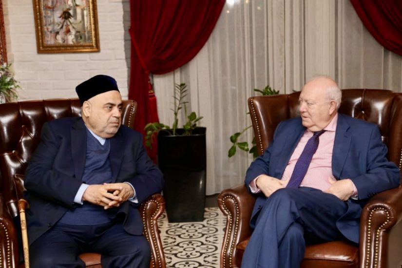 Allahşükür Paşazadə BMT-nin Sivilizasiyalar Alyansı üzrə Ali nümayəndəsi ilə görüşdü