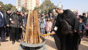 Abşeronda Novruz bayramı böyük izdihamla qeyd olundu -   FOTOLAR — foto 2