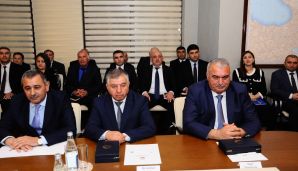 “Heydər Əliyevin 100 illiyi yubiley medalı” təqdim olunub -     FOTOLAR — foto 8
