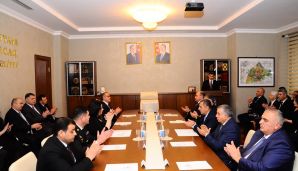 “Heydər Əliyevin 100 illiyi yubiley medalı” təqdim olunub -     FOTOLAR — foto 1
