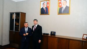 “Heydər Əliyevin 100 illiyi yubiley medalı” təqdim olunub -     FOTOLAR — foto 4