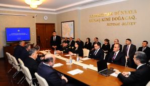 “Heydər Əliyevin 100 illiyi yubiley medalı” təqdim olunub -     FOTOLAR — foto 6
