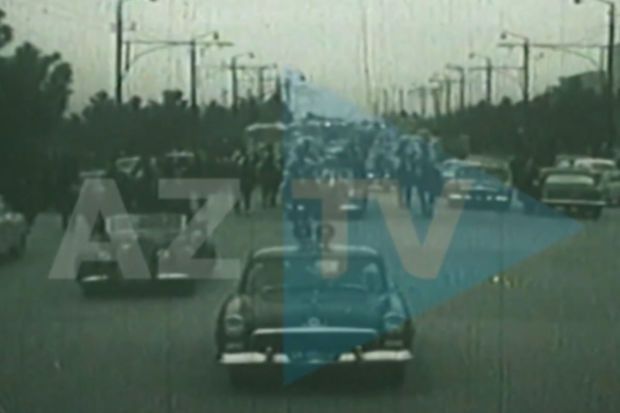 1970-ci ildə Bakıda qeyd olunan Novruz şənliyindən GÖRÜNTÜLƏR -     VİDEO