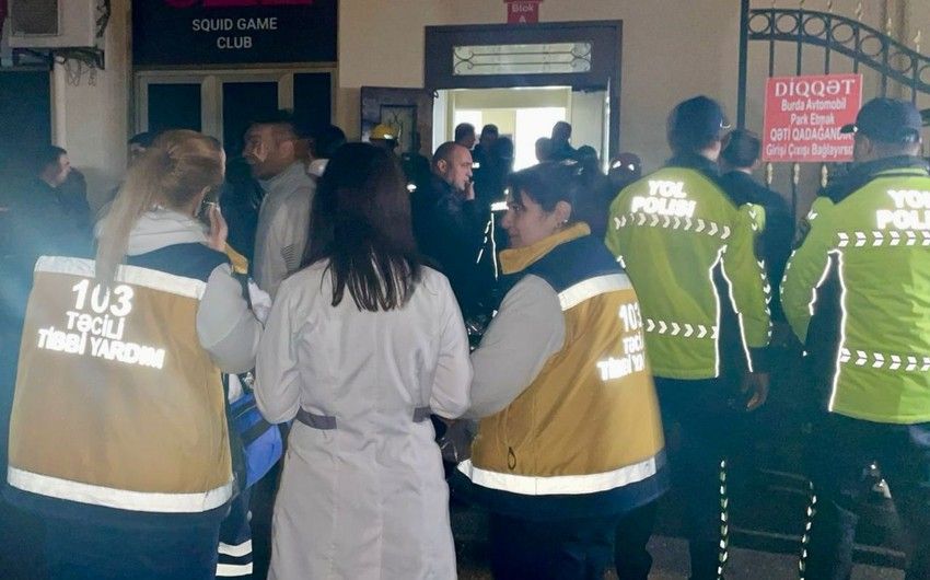 TƏBİB: Bakıda binada baş verən yanğında 15 nəfər xəsarət alıb