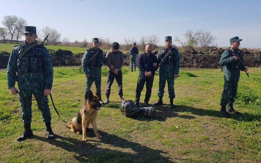 Dövlət sərhədini pozmağa cəhd edən şəxslər saxlanıldı