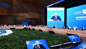 Bakıda VI Ümumdünya Mədəniyyətlərarası Dialoq Forumu işə başlayıb, Prezident İlham Əliyev Forumun açılış mərasimində iştirak edib -   FOTO - YENİLƏNDİ — foto 11