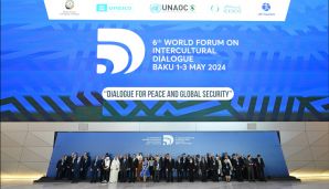 Bakıda VI Ümumdünya Mədəniyyətlərarası Dialoq Forumu işə başlayıb, Prezident İlham Əliyev Forumun açılış mərasimində iştirak edib -   FOTO - YENİLƏNDİ — foto 1