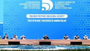 Bakıda VI Ümumdünya Mədəniyyətlərarası Dialoq Forumu işə başlayıb, Prezident İlham Əliyev Forumun açılış mərasimində iştirak edib -   FOTO - YENİLƏNDİ — foto 6