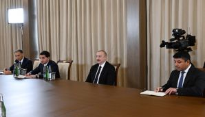 Prezident İlham Əliyev İraq Parlamentinin sədrini qəbul etdi -   YENİLƏNDİ — foto 2